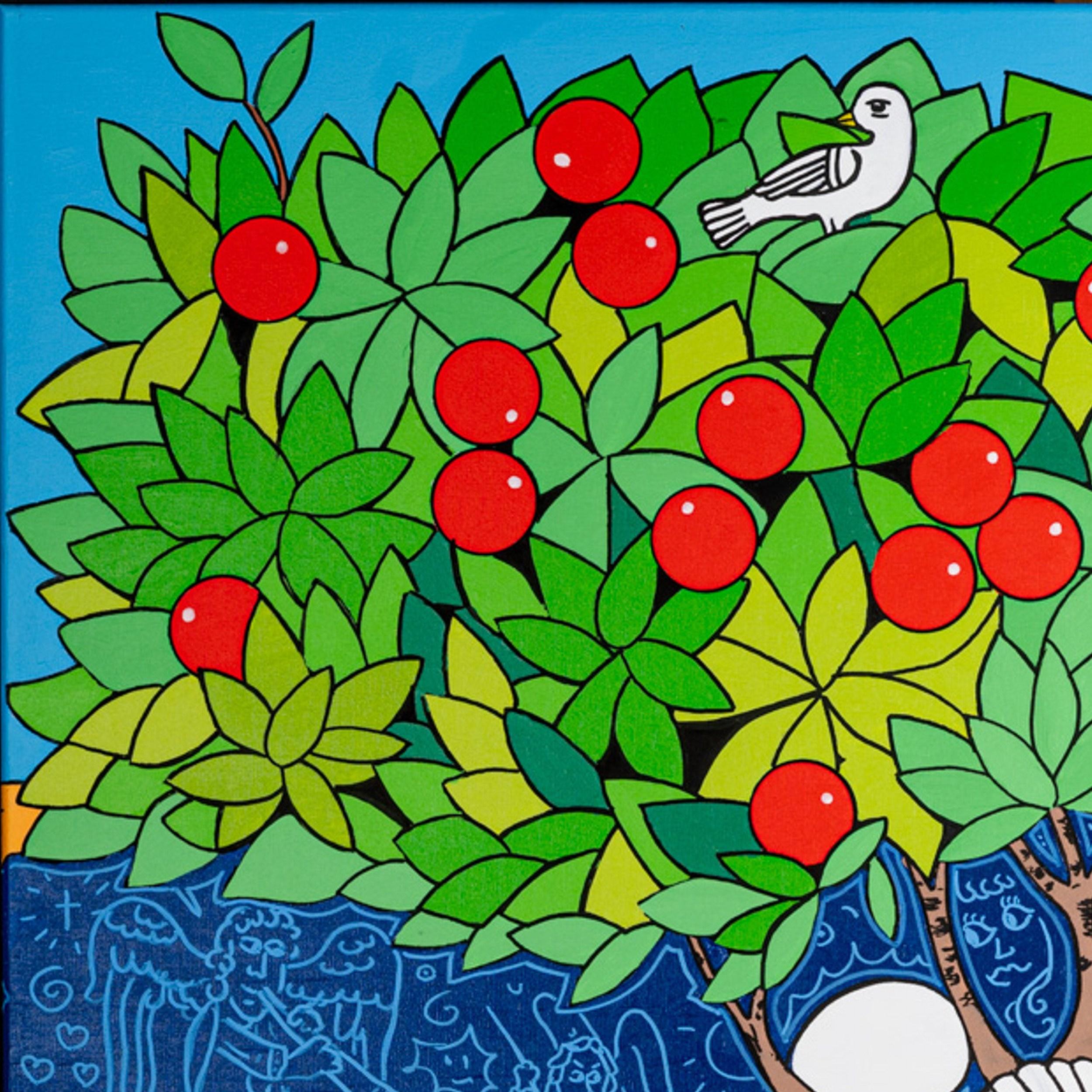 Zwischen Himmel und Hölle (Der Garten der irdischen Lüste, Hieronymus Bosch) im Angebot 1