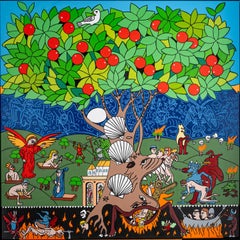 Tra paradiso e inferno (Il giardino delle delizie, Hieronymus Bosch)