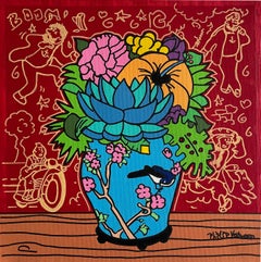 Le Lotus Bleu (Tintin, Belgian art, Chinese flowers, ~32% OFF)