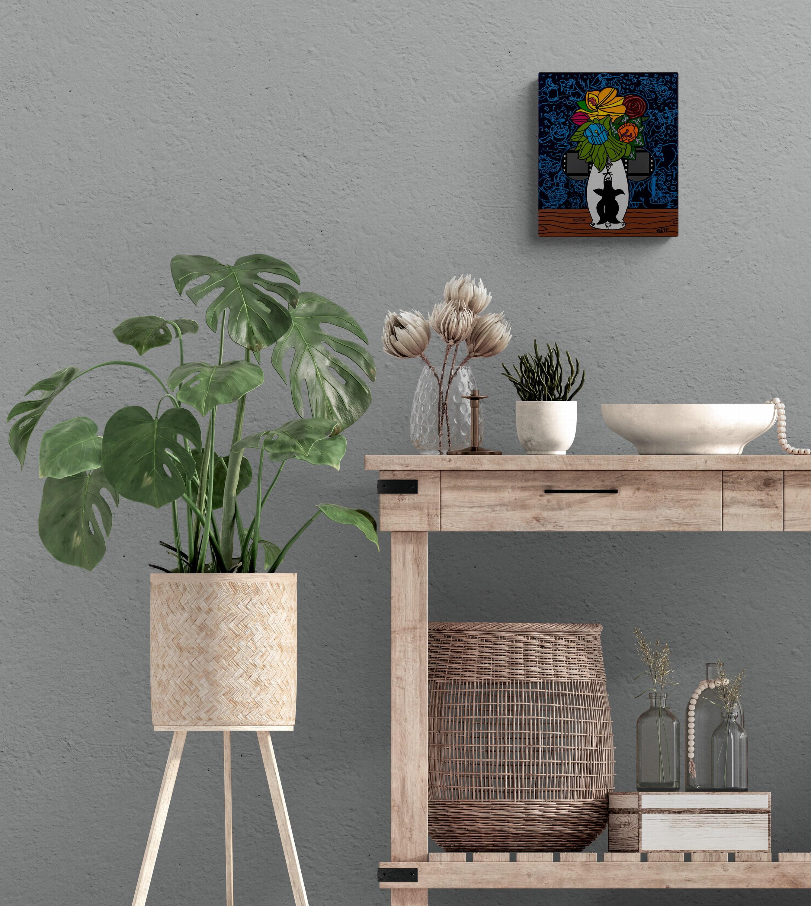Une Symphonie Idiote – Painting von Philip Verhoeven