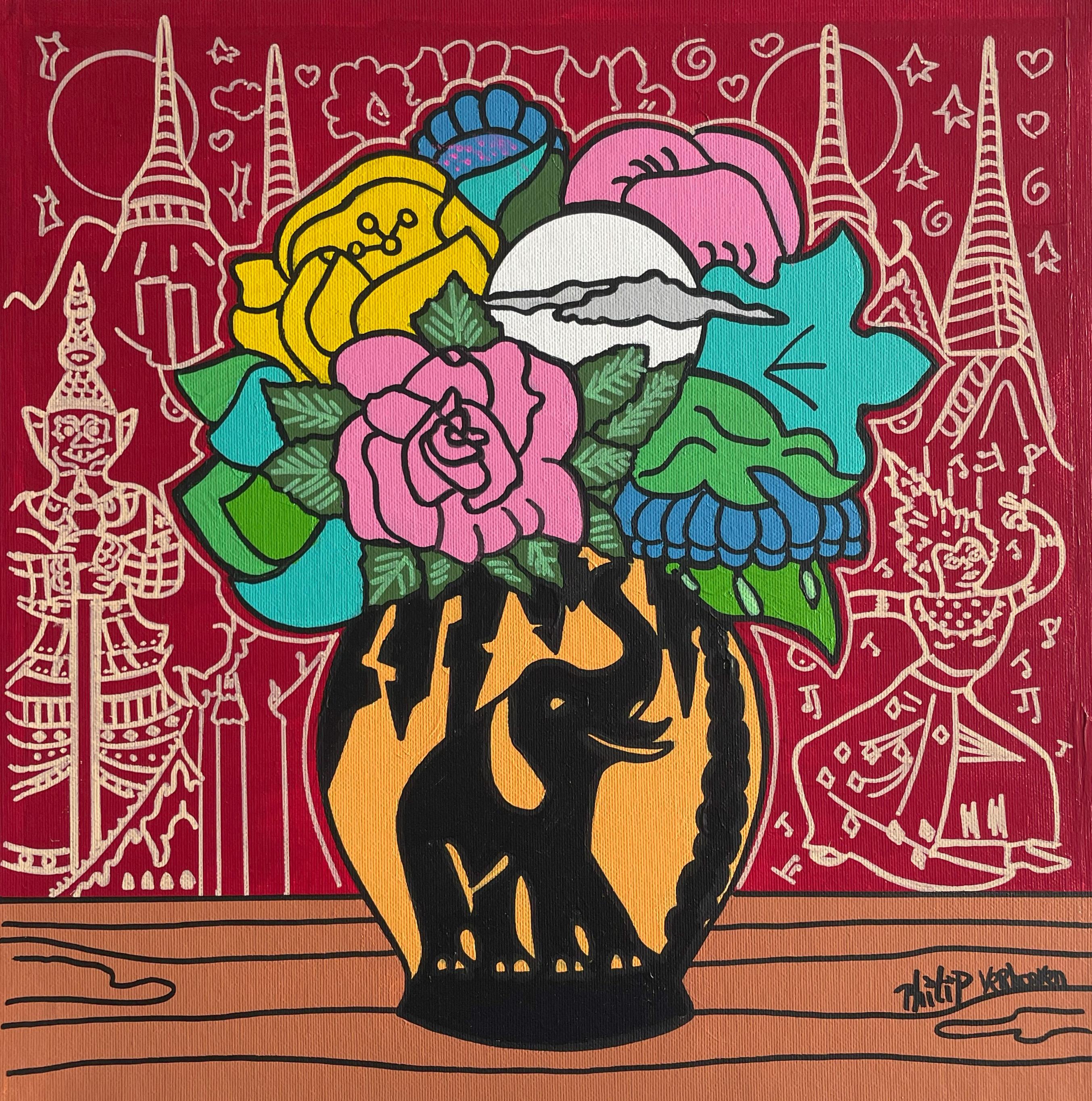 Voyage en Siam ( Thaïlande, temples, éléphants, années 1920, ~32% hors)