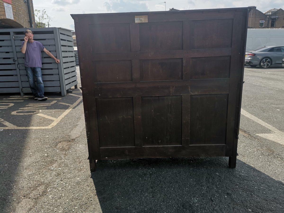 Philip Webb for Morris & Co. A Rare Arts & Crafts Walnut Sideboard Dresser. For Sale 9