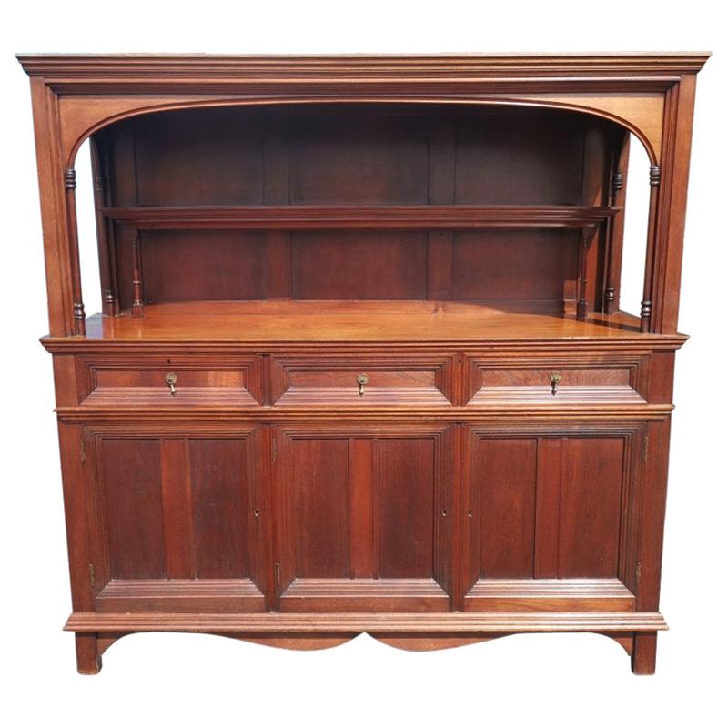 Philip Webb for Morris & Co a Rare & Important Arts & Crafts Walnut Sideboard