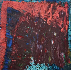 Dutch, large Abstract Expressionist painting, from the Andre Emmerich gallery 