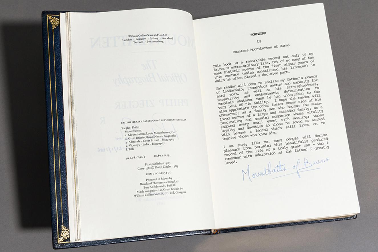 Philip Ziegler, Mountbatten, The Official Biography 1