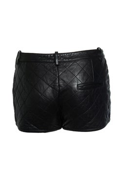 Philipp Lim, quilted leather shorts