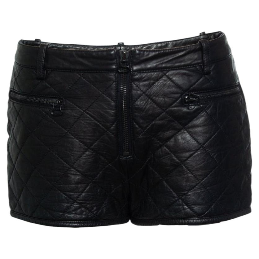 Philipp Lim, quilted leather shorts