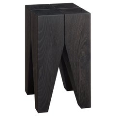 Table d'appoint en chêne noir Philipp Mainzer Backenzahn pour E15