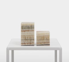 Philipp Mainzer Set of 2 'Stop' Bookends in Onyx 'Fantastico' for E15 Selected