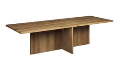 Tavolo Philipp Mainzer 'ZEHN' da 240 cm in massello di Oak europeo per e15