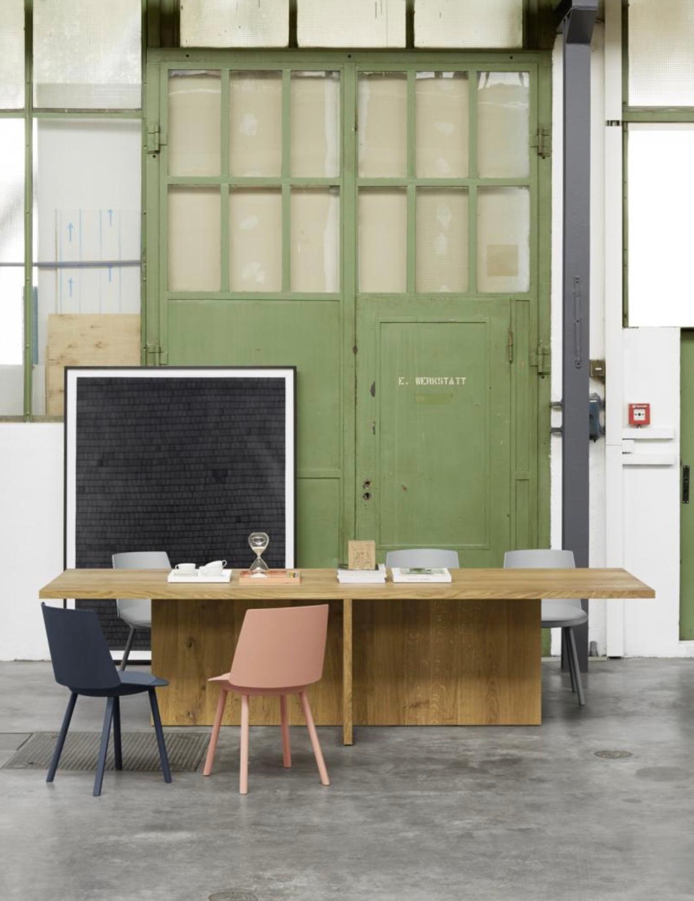 Moderne Table 'ZEHN' de Philipp Mainzer 300cm en Oak européen massif pour e15 en vente