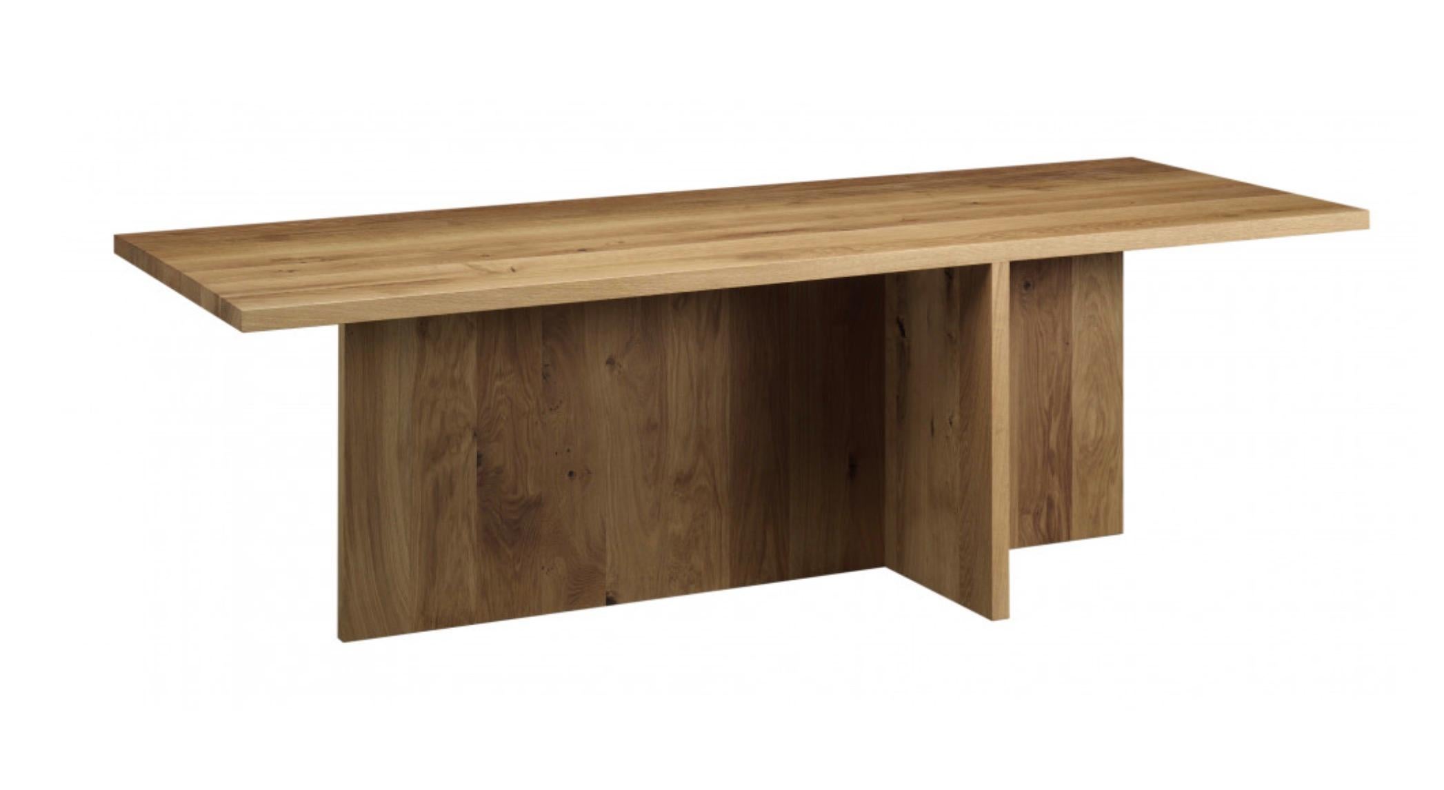 Table 'ZEHN' de Philipp Mainzer 300cm en Oak européen massif pour e15 Neuf - En vente à Tilburg, NL