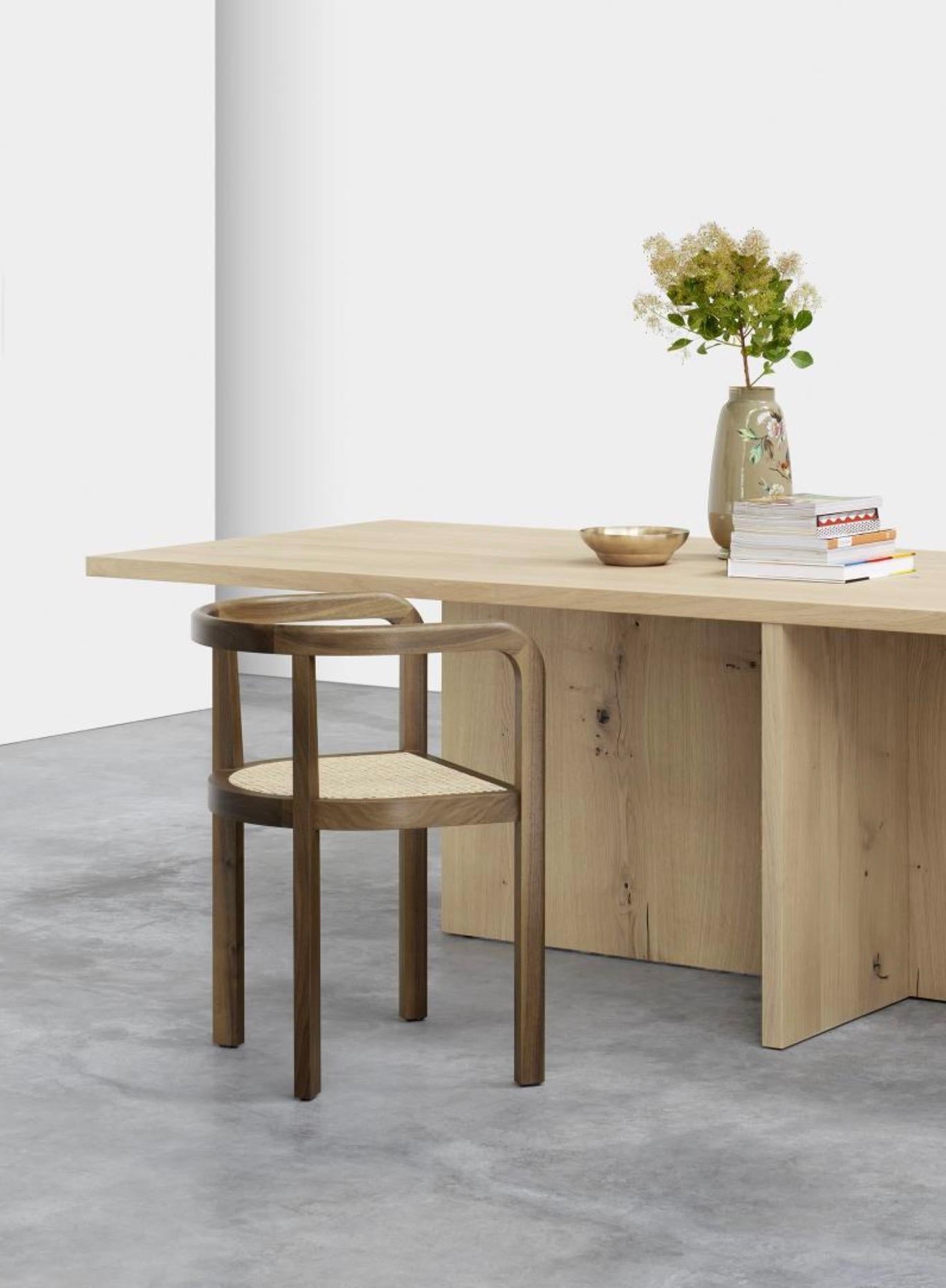 Chêne Table 'ZEHN' de Philipp Mainzer 300cm en Oak européen massif pour e15 en vente
