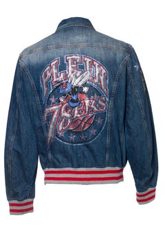 Philipp Plein, 78ers Denim bomber jacket