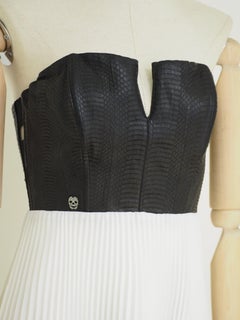 Philipp Plein black and white dress
