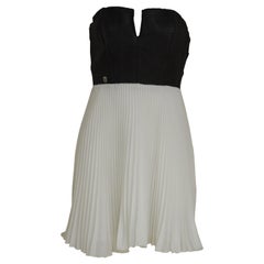 Used Philipp Plein black and white dress