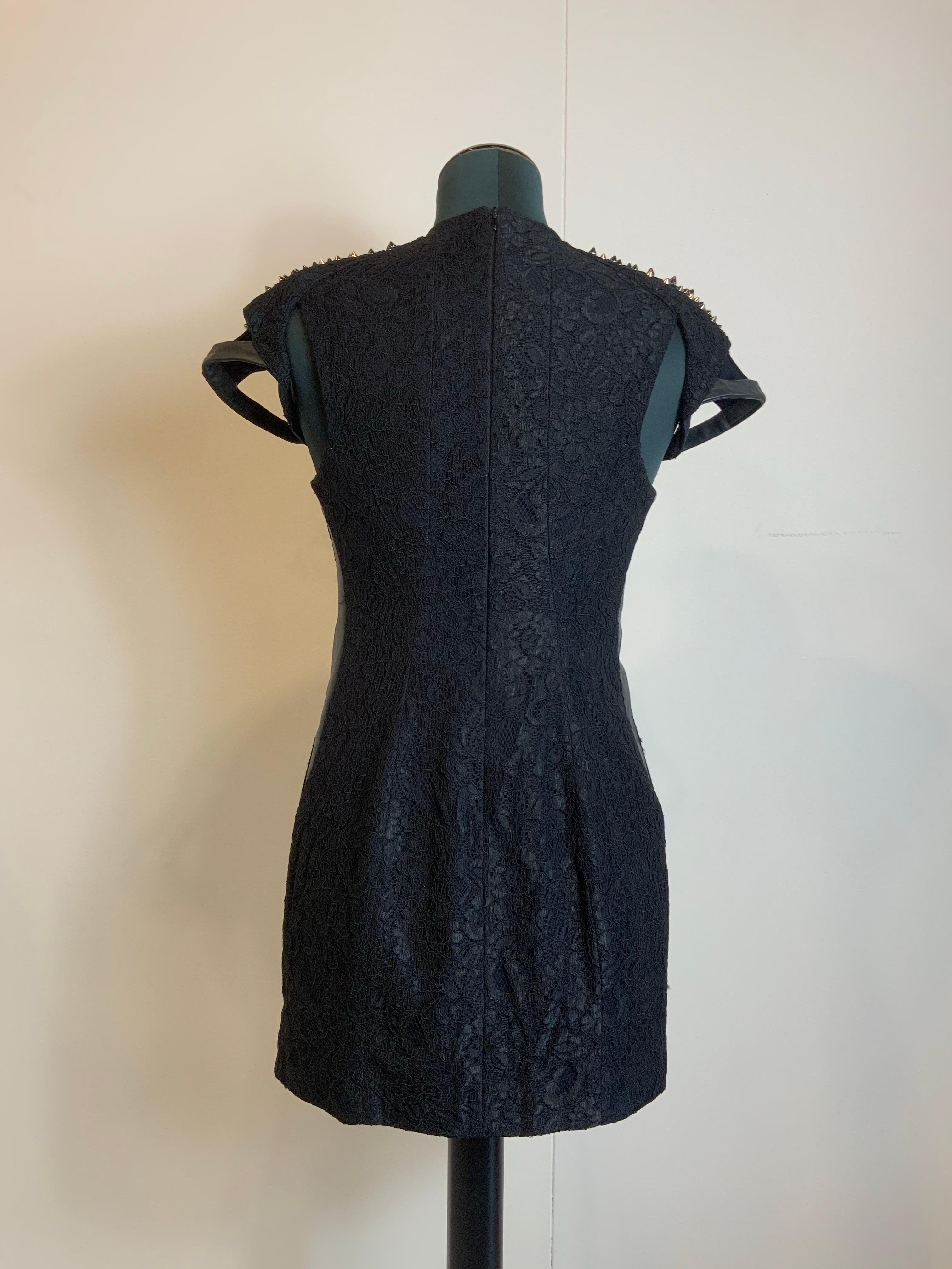 Philipp Plein Couture Mini-Minikleid in Schwarz im Angebot 2