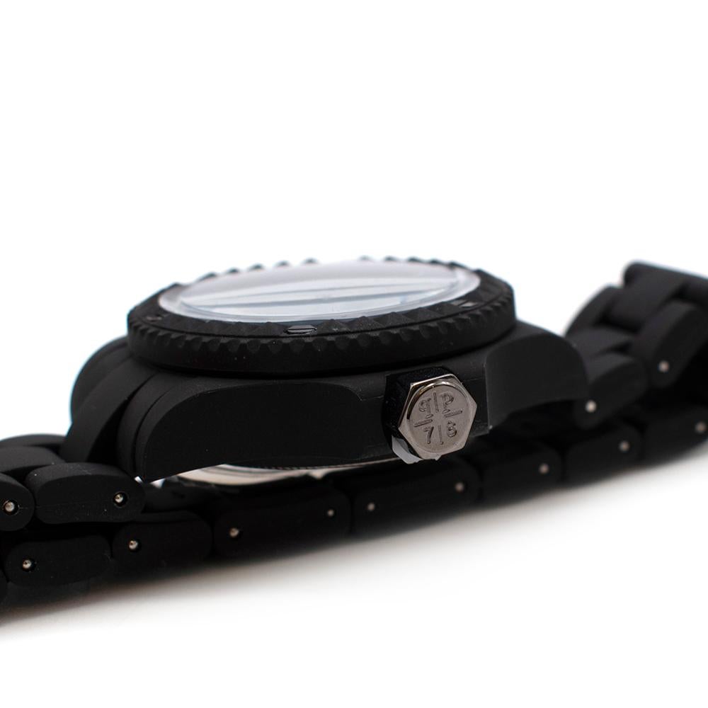 Women's or Men's Philipp Plein Destroyer II Focus Black Matte Watch