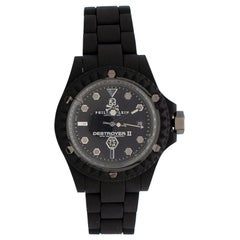 Philipp Plein Destroyer II Focus Black Matte Watch