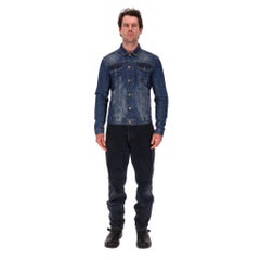 Philipp Plein Distressed Denim Jacket
