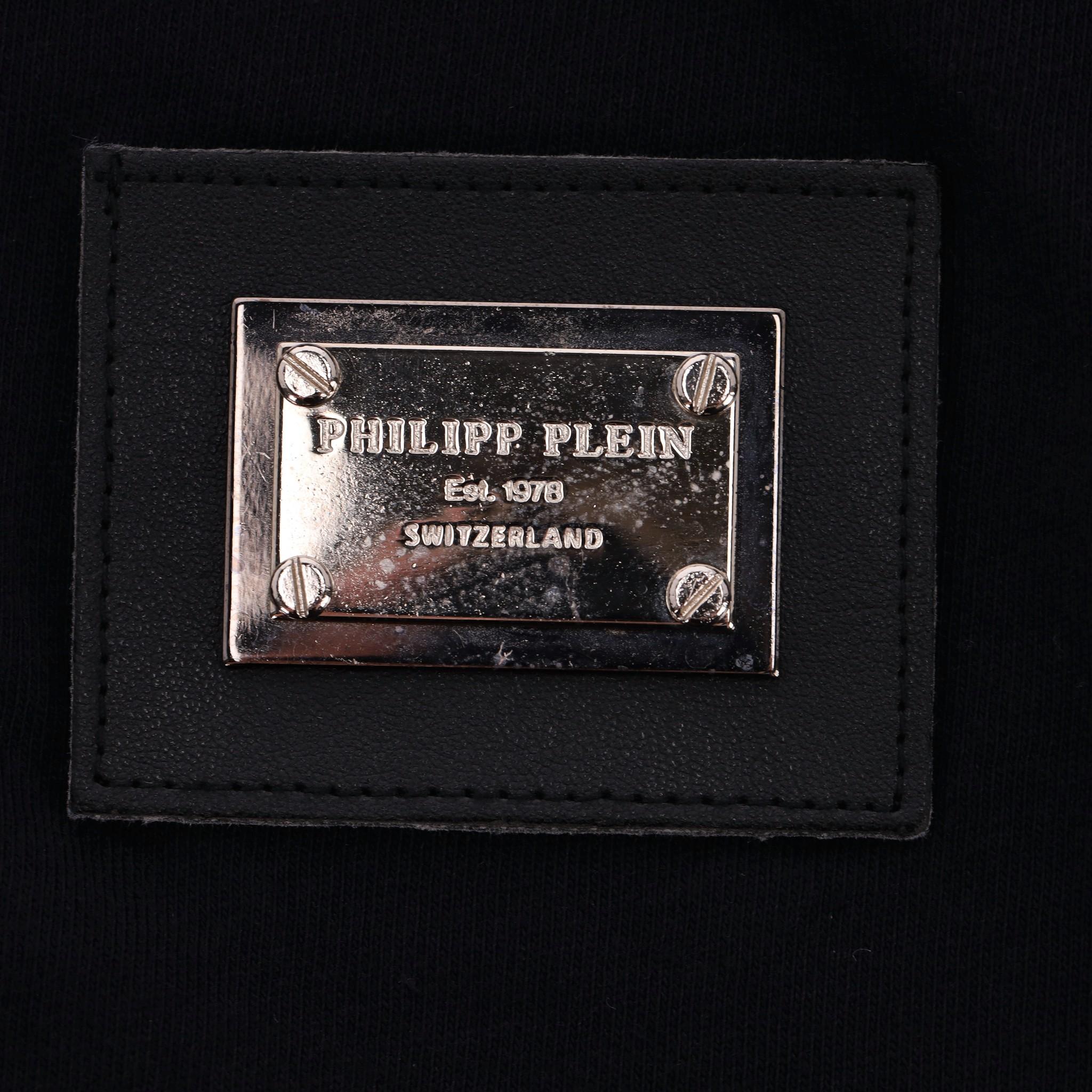 Men's Philipp Plein Gem Embellished Gun T-Shirt