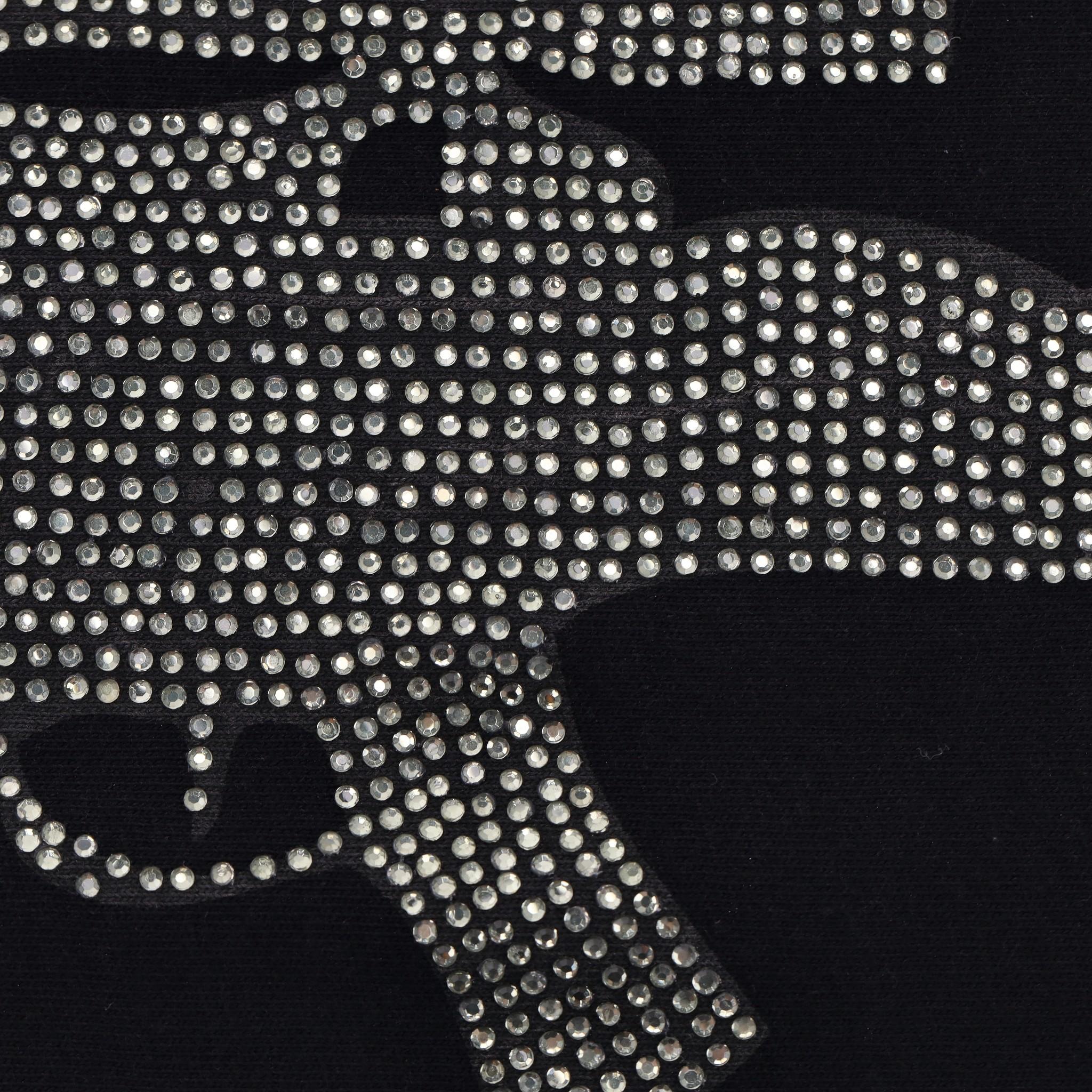 Philipp Plein Gem Embellished Gun T-Shirt 4