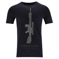 Philipp Plein - T-shirt à canon orné de pierres précieuses