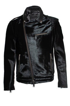 Philipp Plein, Jacke aus Ponyskin mit Reißverschluss