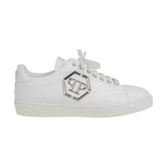 Philipp Plein Shoe Men's White Simpson Sneaker 42 / 9