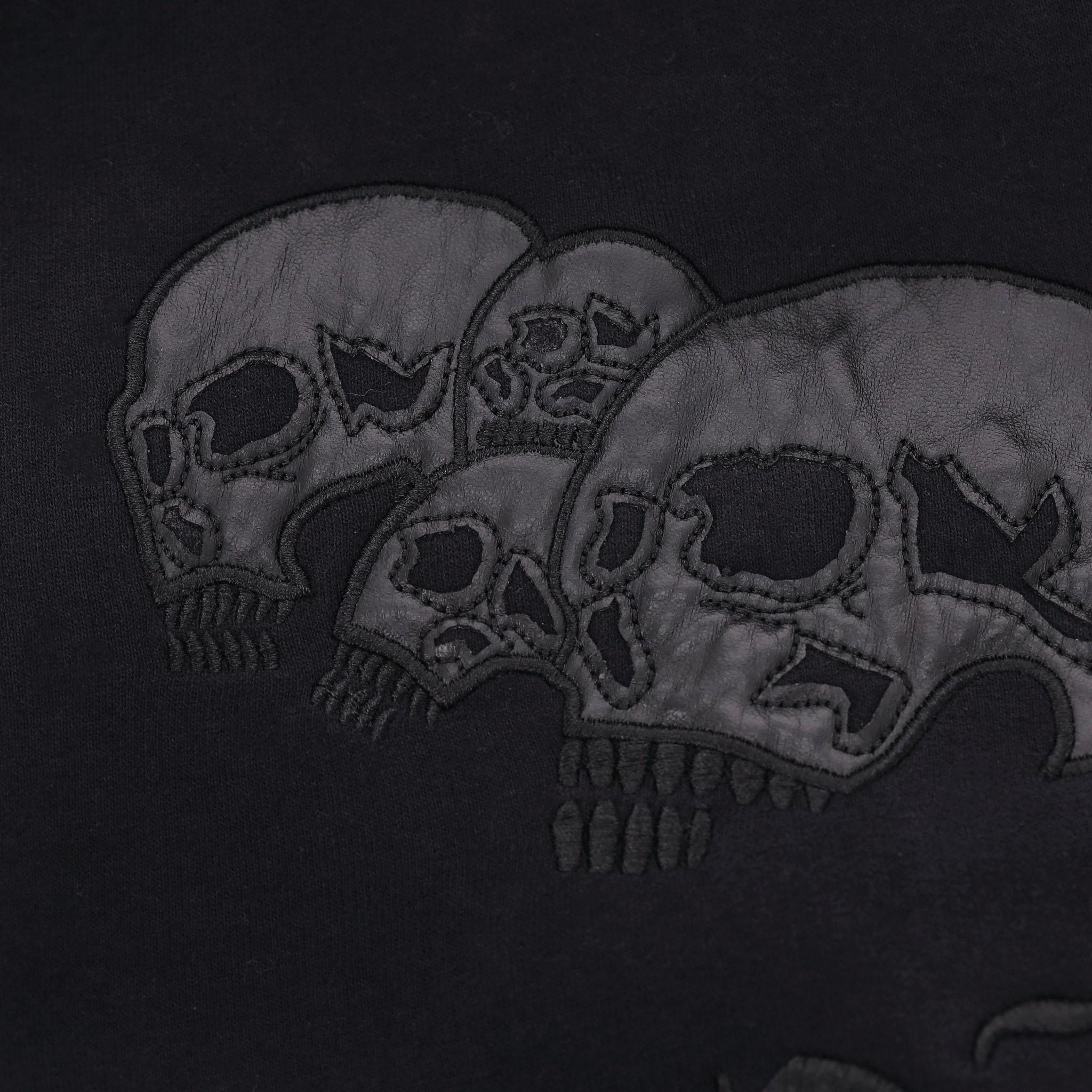 Philipp Plein Skull Detail Hooded Sweatshirt For Sale 1