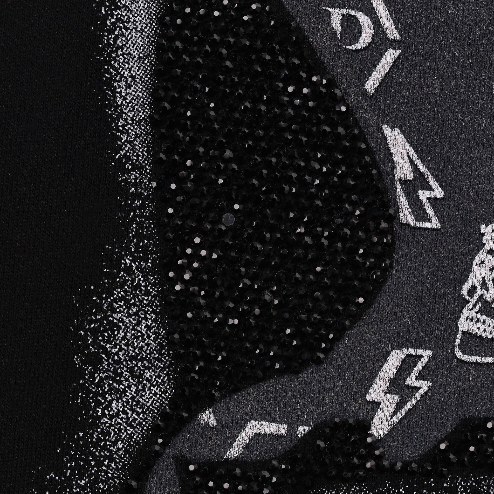 Philipp Plein Skull Logo Embellished Cotton T-Shirt For Sale 4