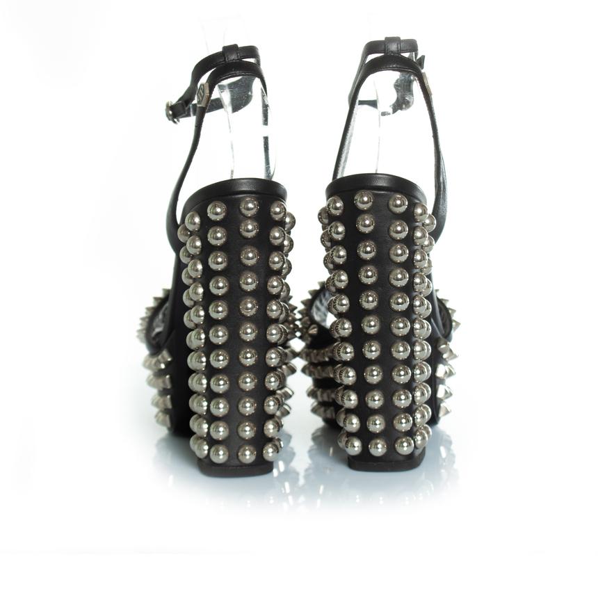 Philipp Plein, Studded platform sandals For Sale 1