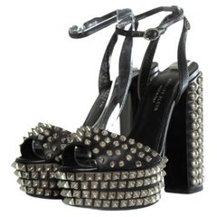 Philipp Plein, Studded platform sandals