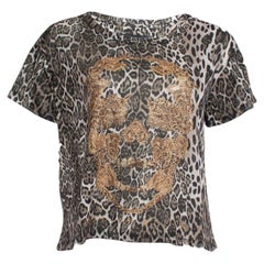 Philipp Plein, Tshirt with leopard print