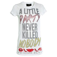 Philipp Plein, Tshirt with rhinestones