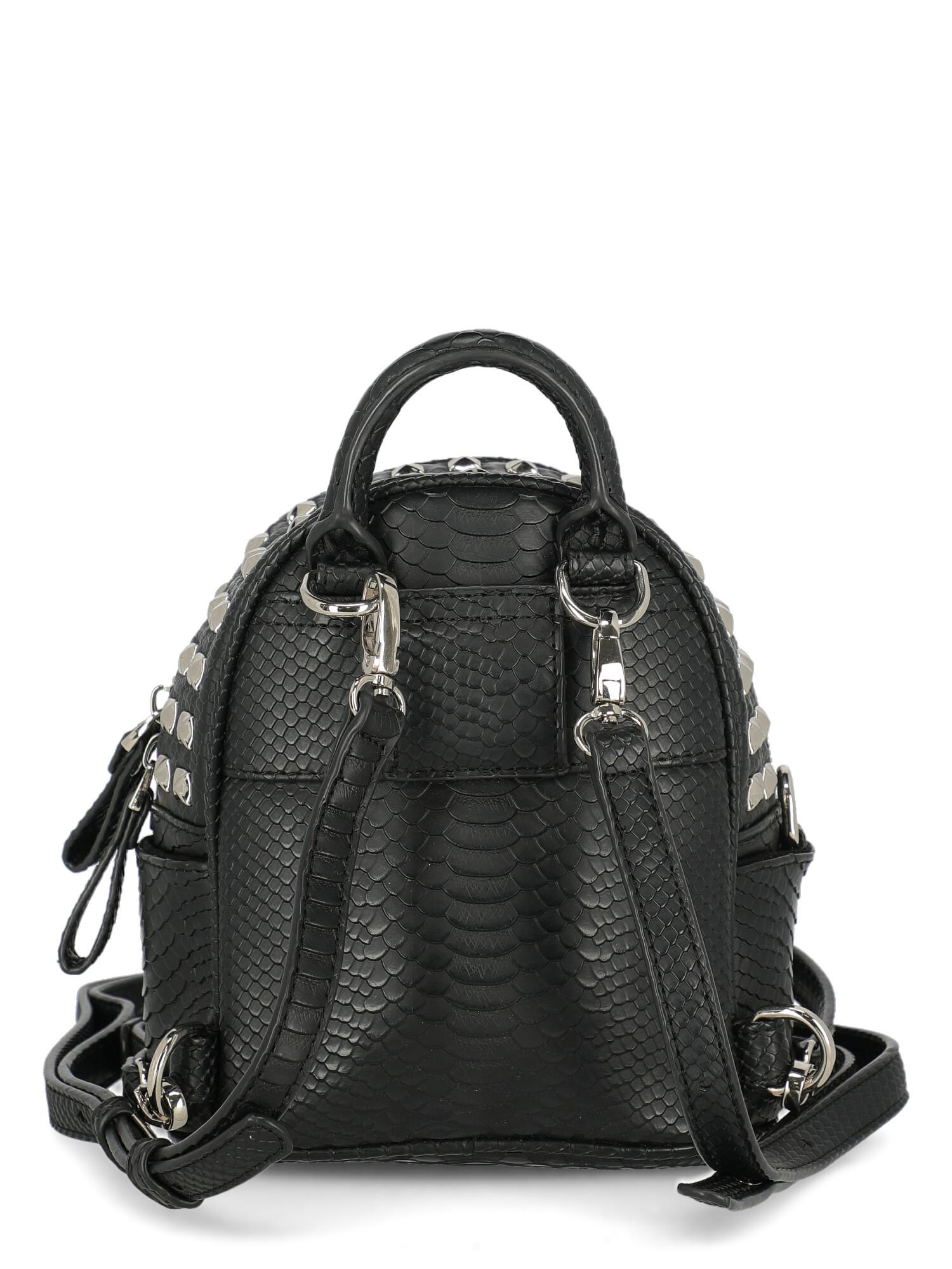 Women's Philipp Plein Woman Backpacks Black Synthetic Fibers For Sale