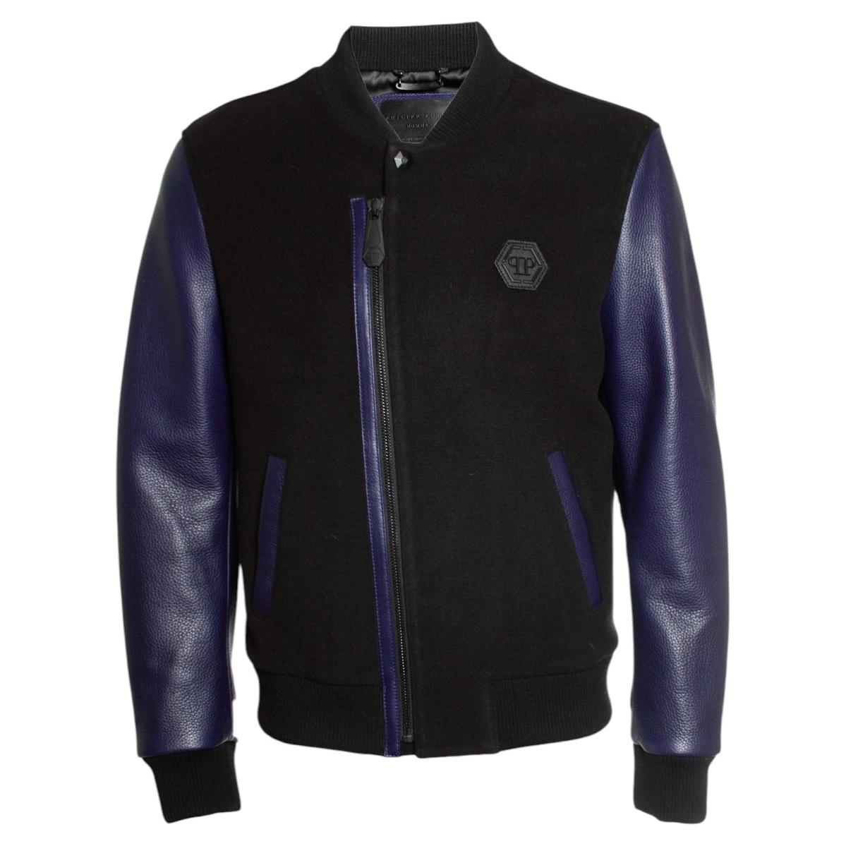 Philipp Plein, chaqueta bomber de lana polar