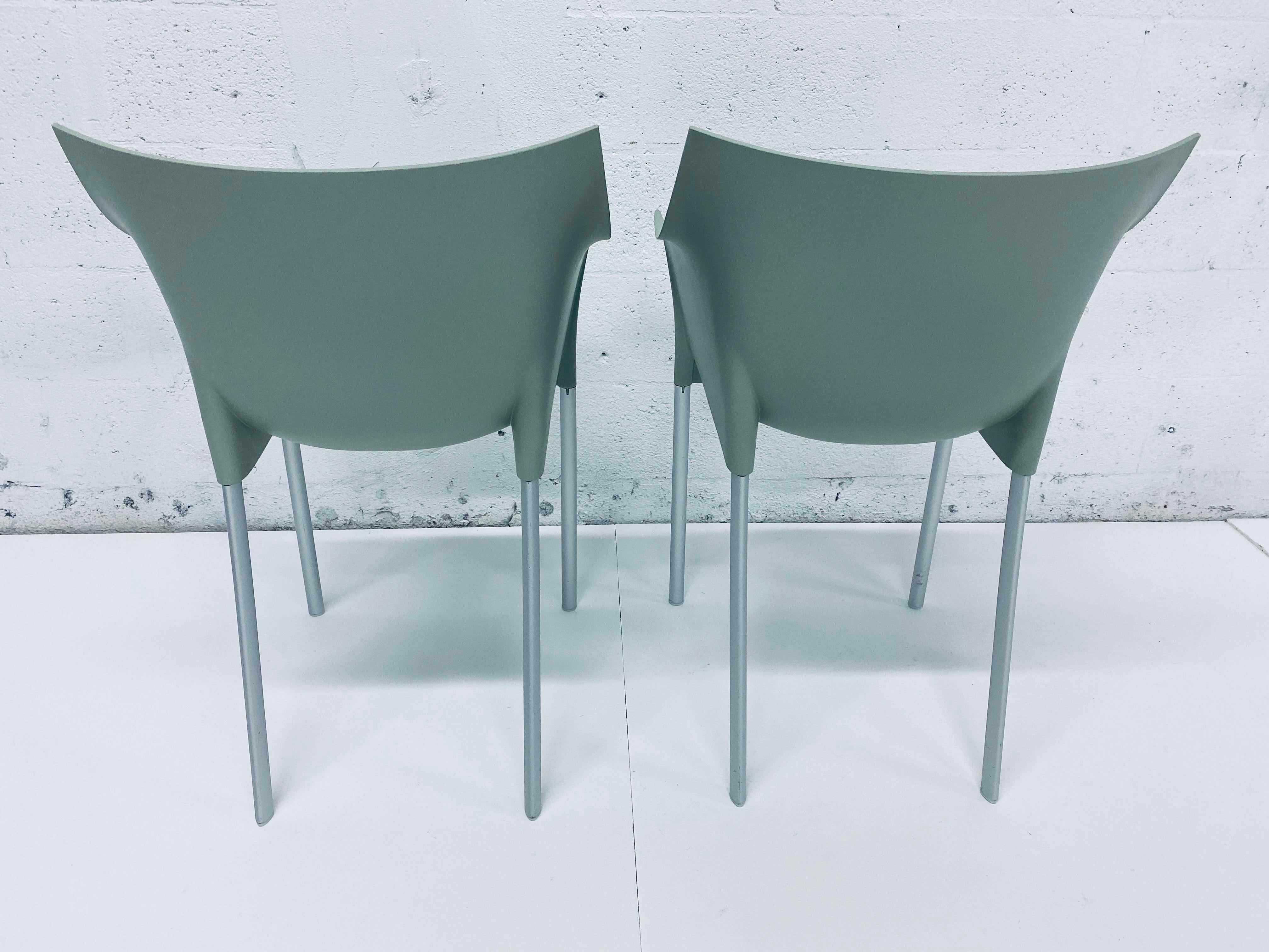 Contemporary Pair of Philipp Starck “Dr. No” Chairs for Kartell