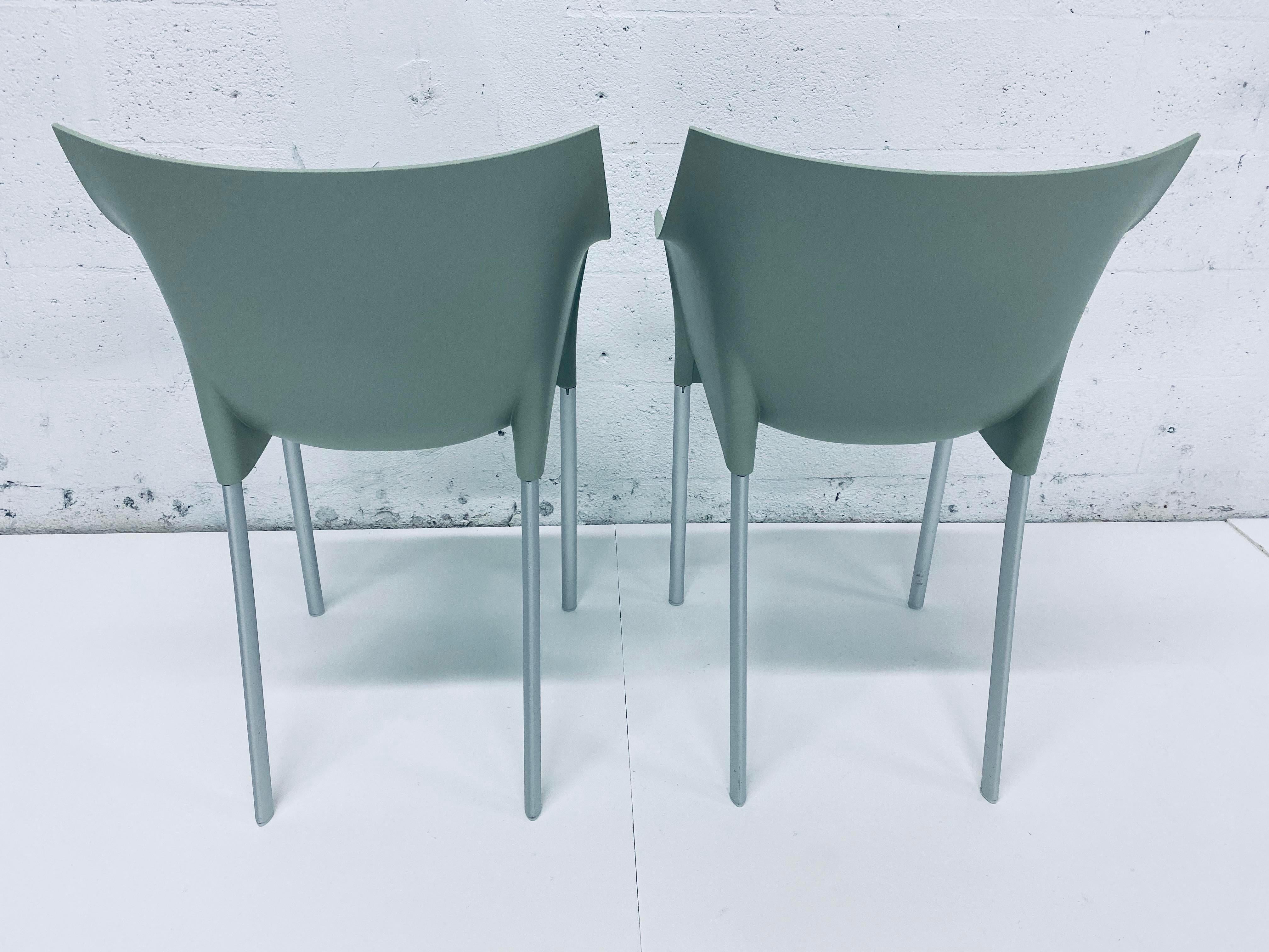 Paire de Philipp Starck Dr. Aucune chaise pour Kartell 2