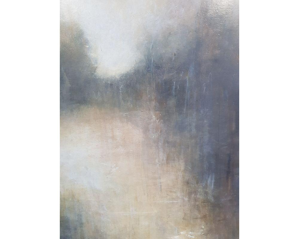 Pittura senza titolo 6 Acrilico su tela, Pittura astratta di paesaggio, Atmosfera 1