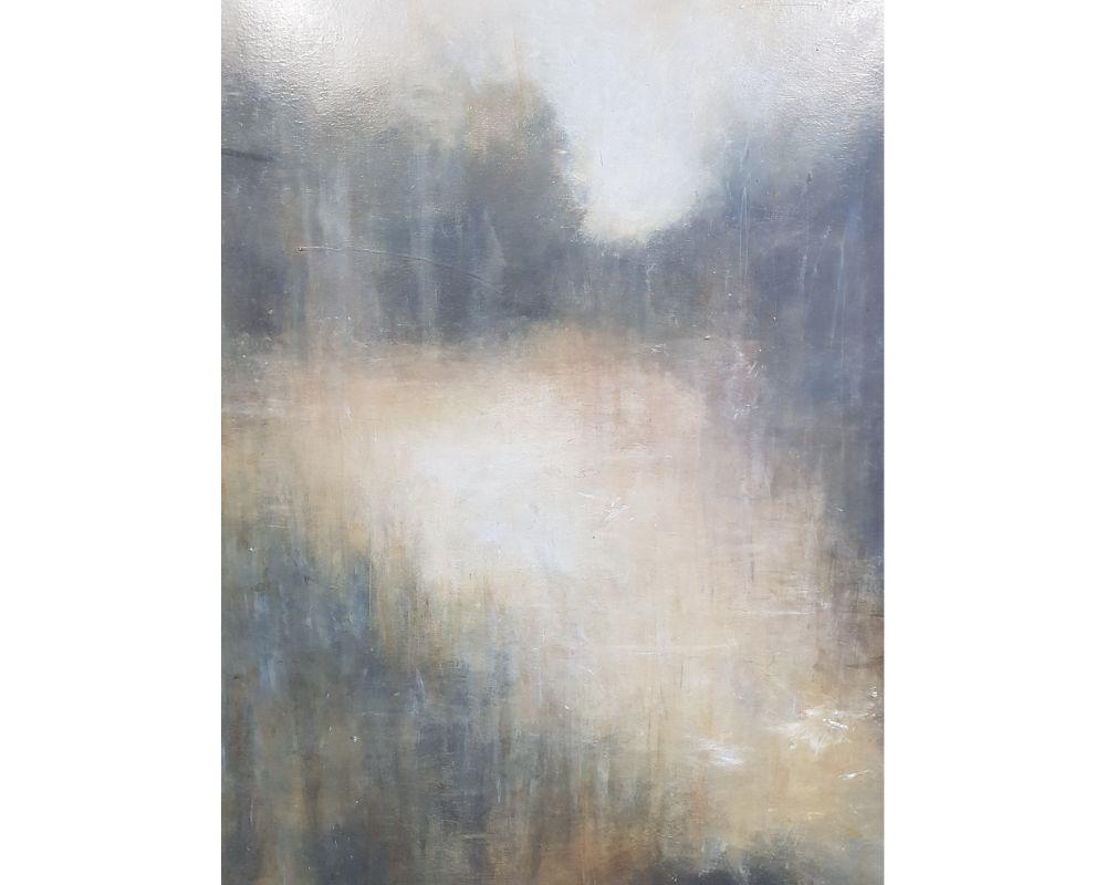 Untitled 6 Acrylic on Canvas Painting, Abstract Landscape Painting, Atmospheric For Sale 6