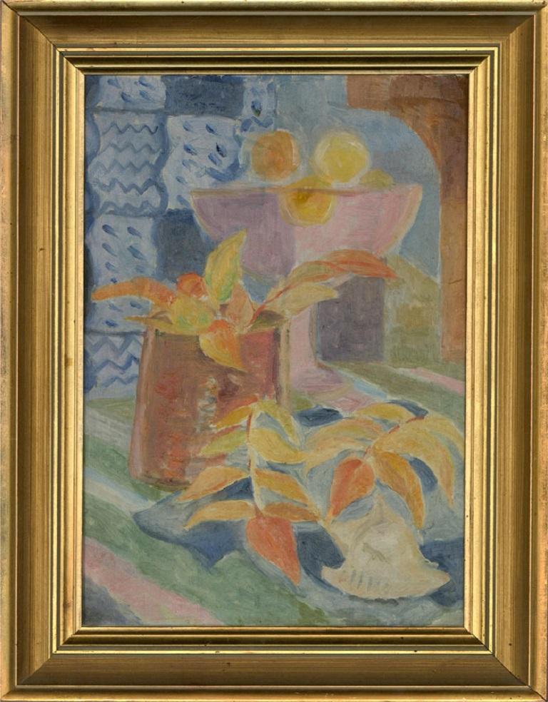 Philippa Hill - 20th Century Oil, Autumn Still Life 2