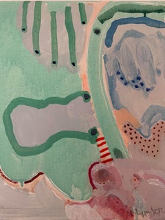 Marsh, Philippa Jeffrey, Original Contemporary Art, Abstract Art, Pastel Scheme