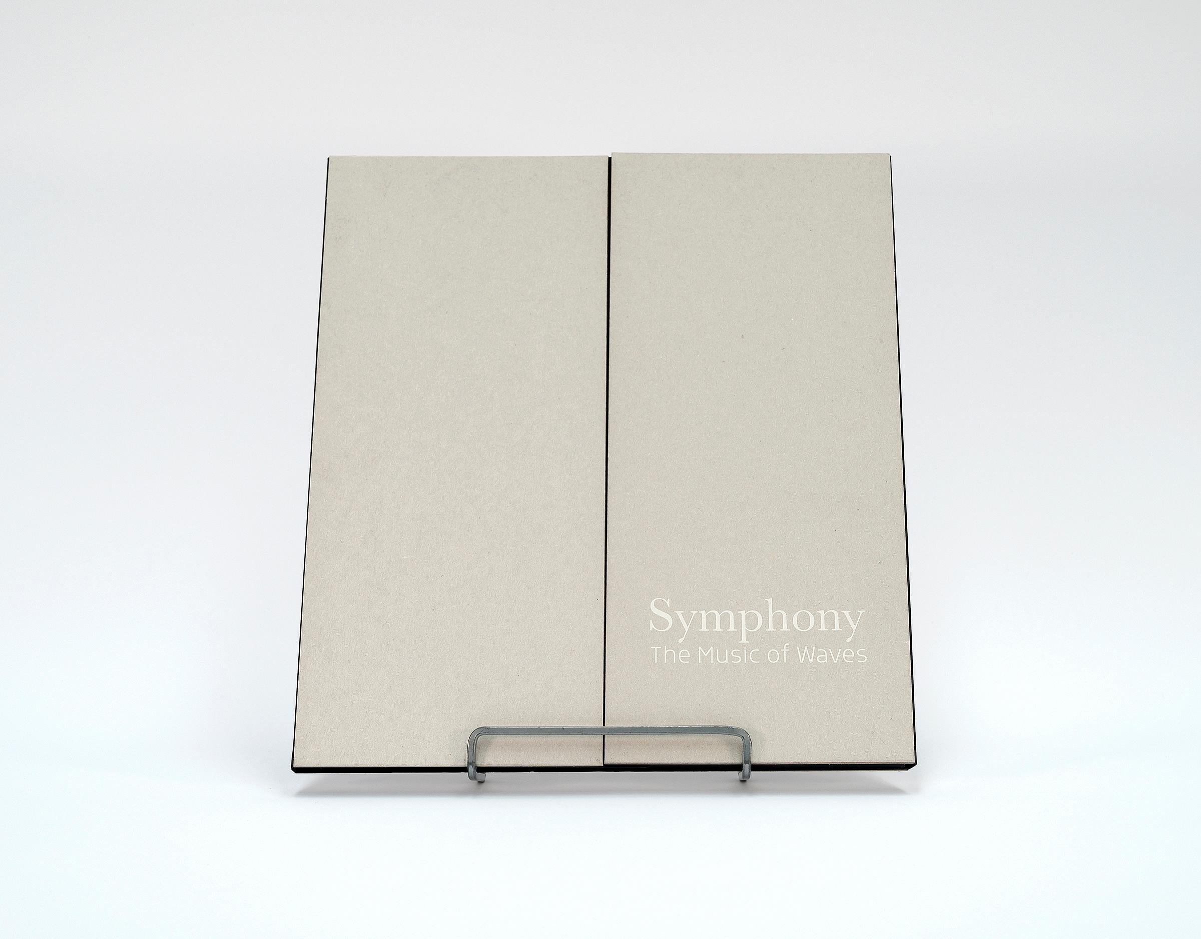 Symphonie. Die Musik der Wellen (Zeitgenössisch), Print, von Philippa Smith