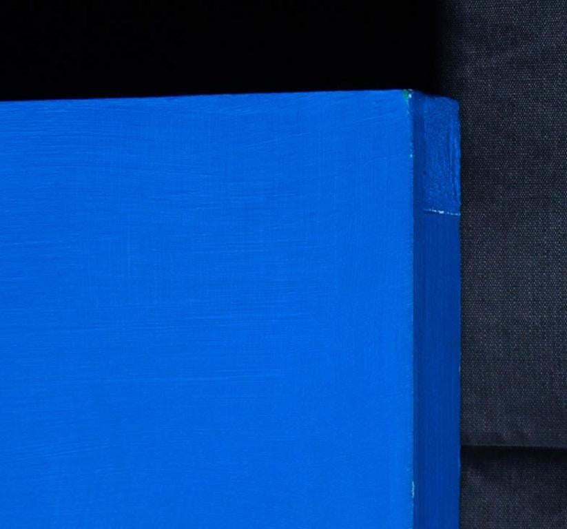 Philippa Tunstill (b.1945) - Contemporary Oil, Blue Royal For Sale 4