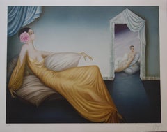 The Odalisque - Original handsigned lithograph