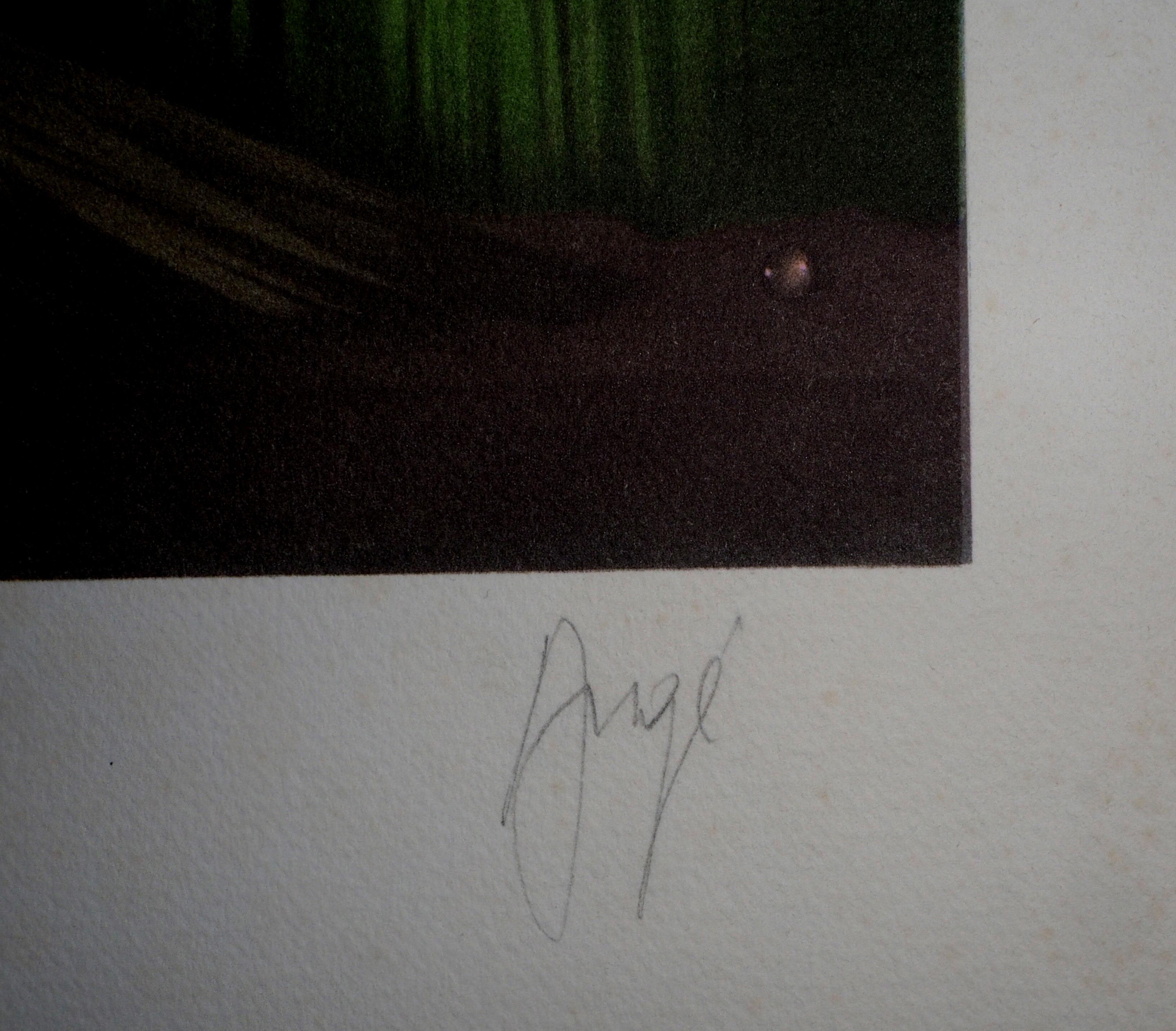 The Three Graces - Original handsigned lithograph - Print by Philippe Augé