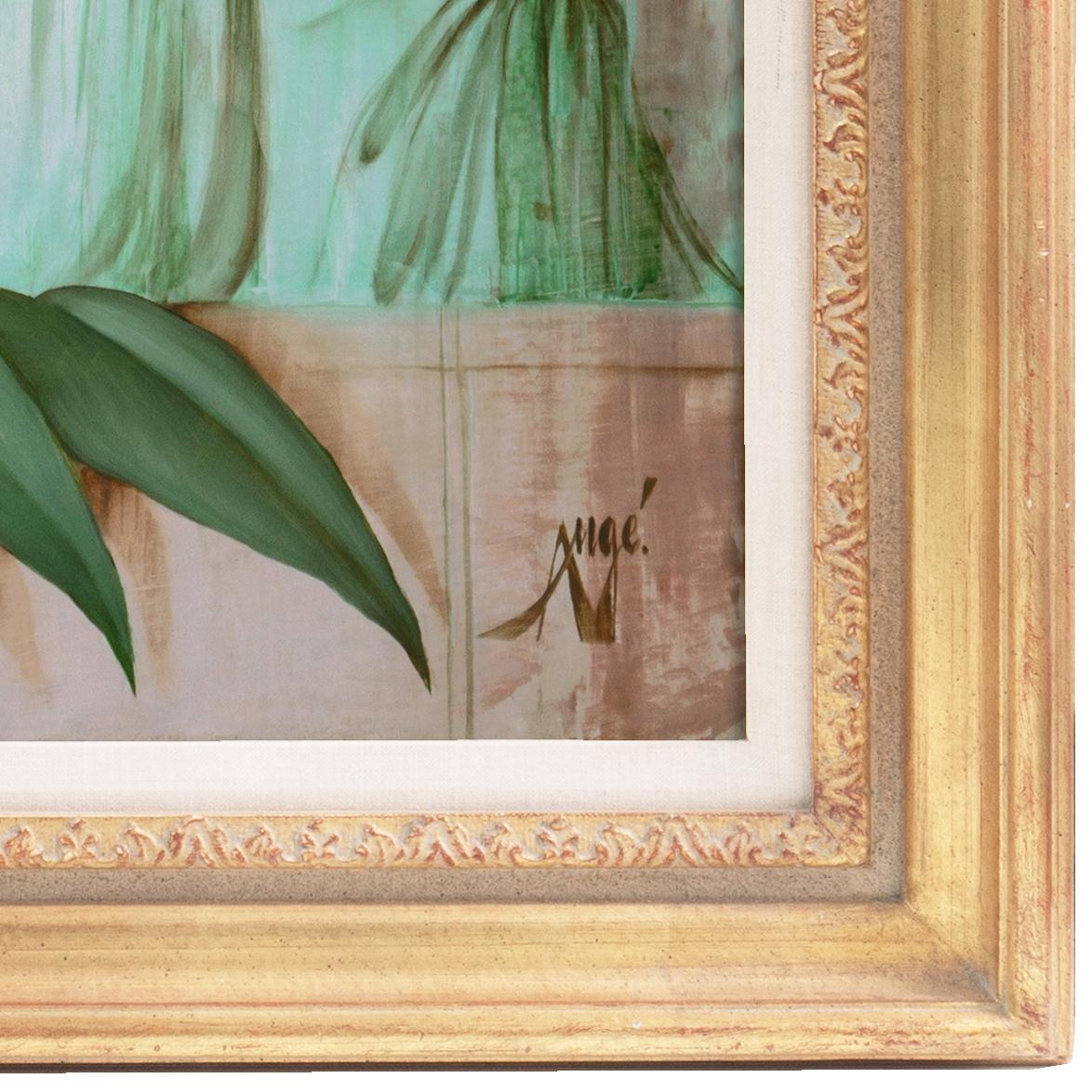 Mujer de verde