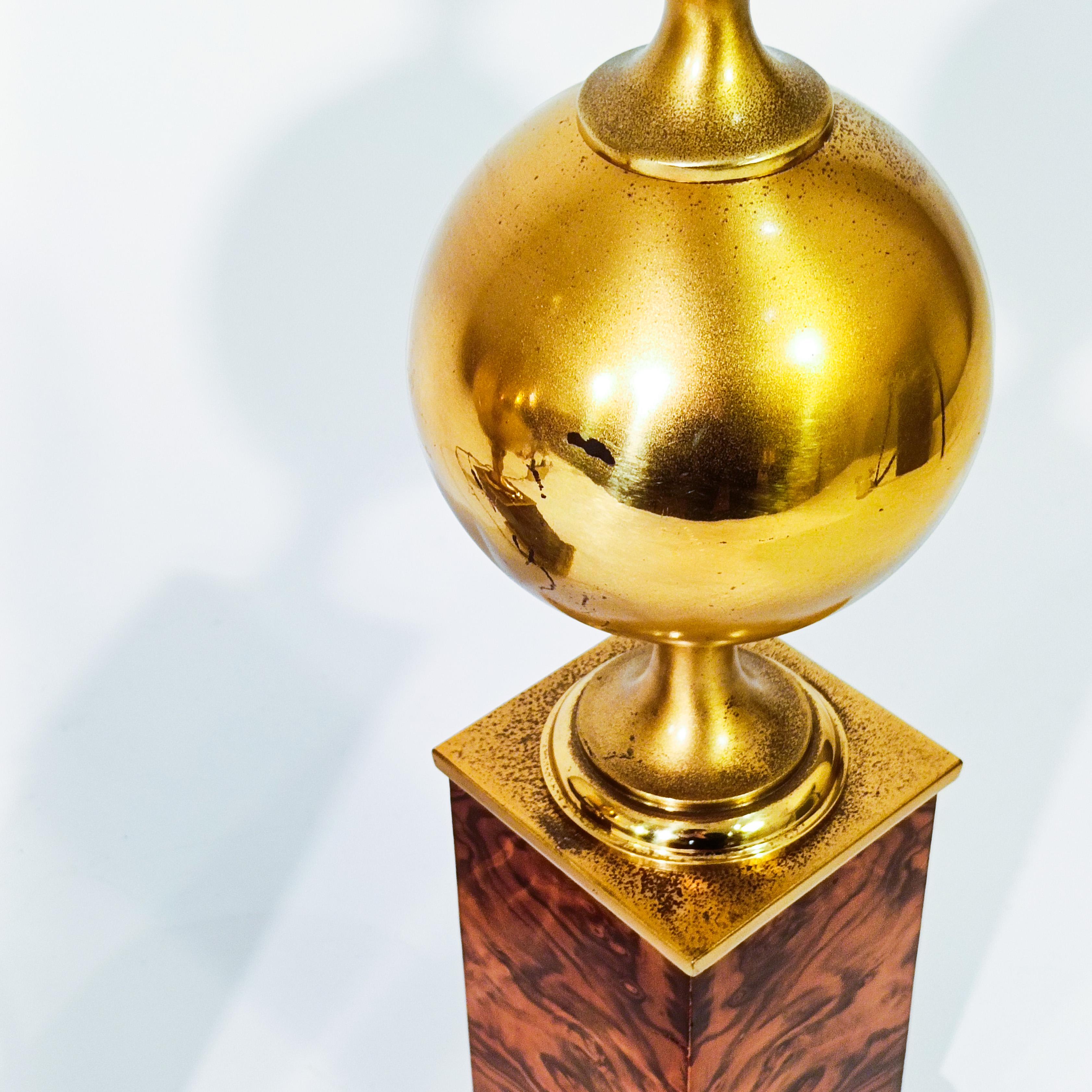 Philippe Barbier. Lámparas de mesa Hollywood Regency de Maison Barbier, Francia, años 60 en venta 9