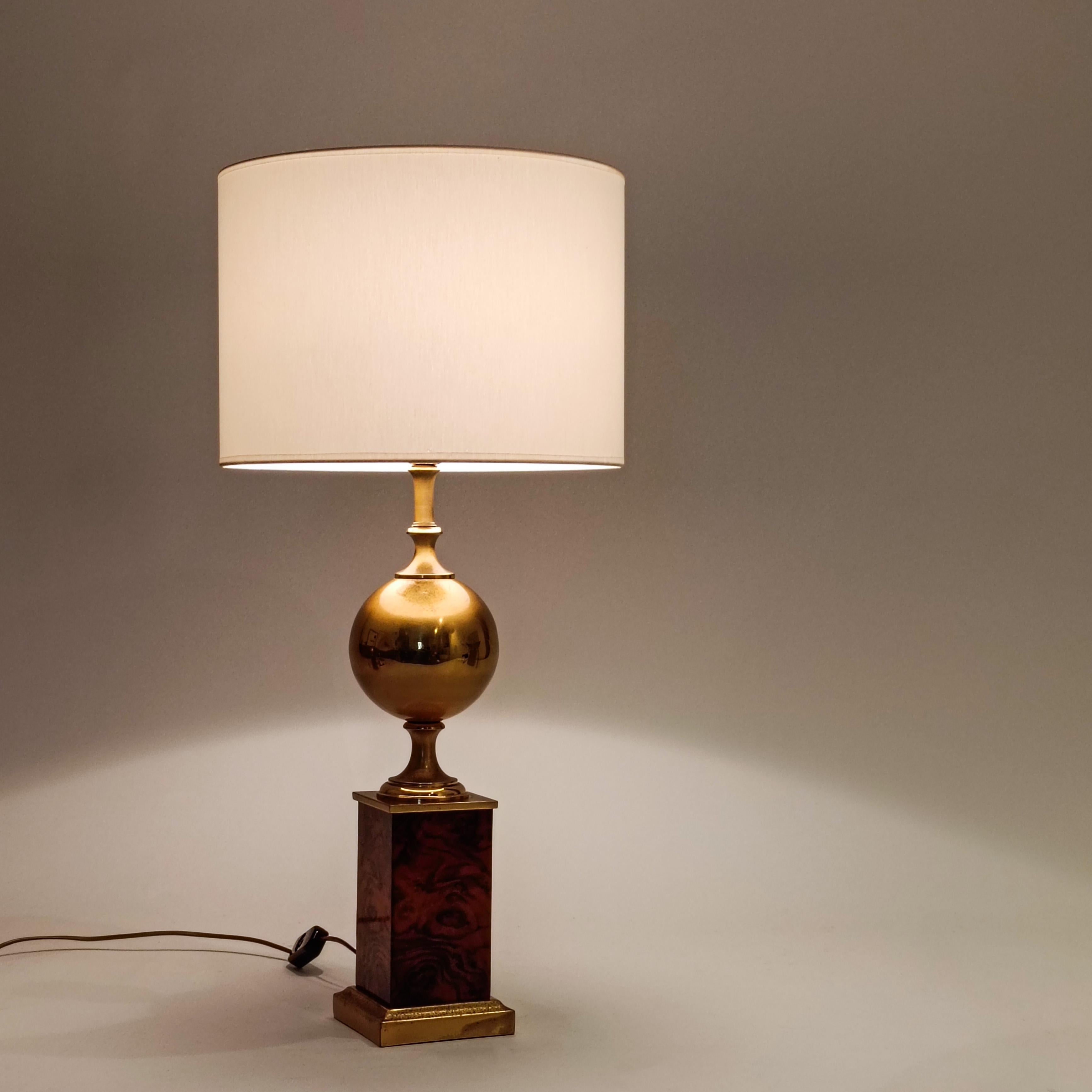 Philippe Barbier. Lámparas de mesa Hollywood Regency de Maison Barbier, Francia, años 60 Metalistería en venta